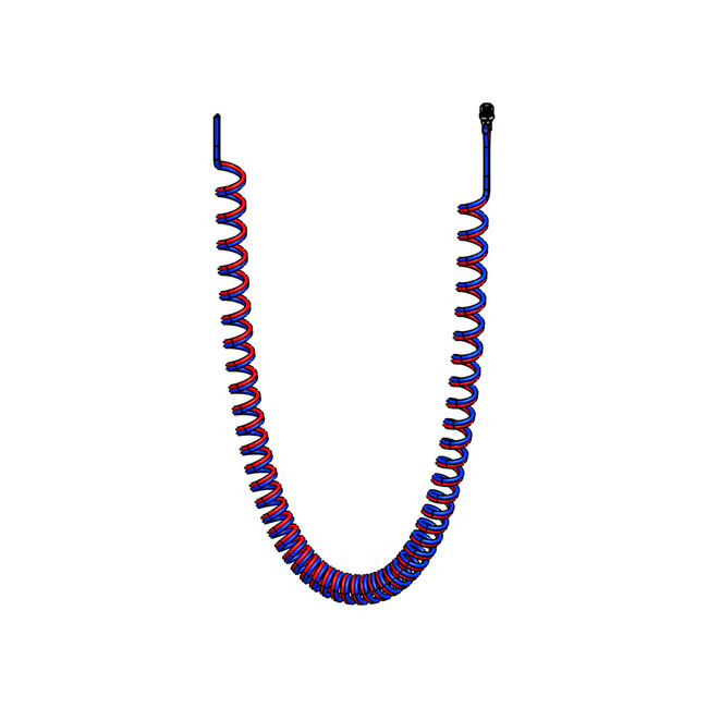 Coil Tube, 25ft L x 1/4in, CTBA14-25-HB