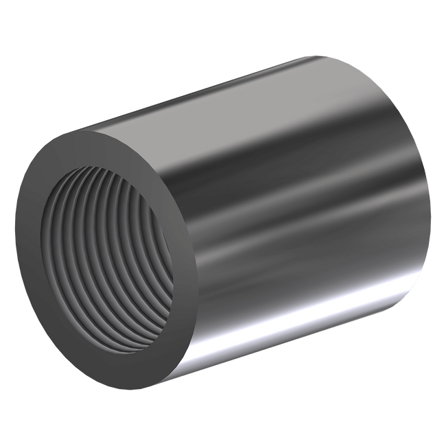 Coupling, 3/4in NPT, Stainless Steel, 600298