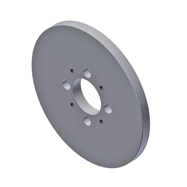 Ninja Shaft Bolt On End Plate, Top Brush