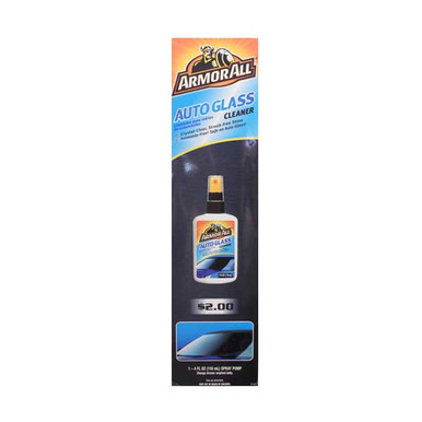 Armor All Auto Glass Cleaner, 4oz Spray Bottle, Vending Pack of 24