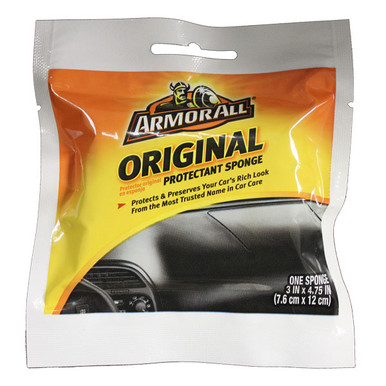 Armor All Leather Wipes, 7in x 8in, 2 Count Per Package, Vending Pack of  100