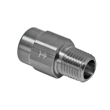 MOJO アルミブロック ブロック　1/2プレス　3/8リターン Check Valve, 1/4in FPT x 1/4in MPT, 20PSI Cracking Pressure