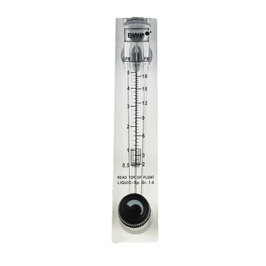 Flow Meter, Valve, 1-5 GPM Panel Mount, 604-105V-RP | Sonny's