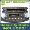 2004 - 2006 ACURA TL Radio 6 Disc CD Changer DVD Cassette 1TB2