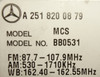 2006 2007 MERCEDES-BENZ R Class Comand Navigation GPS Radio Stereo CD Player LCD DIsplay Screen Monitor OEM R350 R500 R320 R63