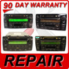 REPAIR TOYOTA Corolla Camry Radio 6 CD Changer FIX Player 02 03 04 05 06 07 08