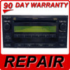 Repair Service Toyota Scion Audio AM FM Radio CD Player Fix