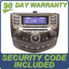 05 06 07 HONDA ACCORD OEM Radio Stereo SAT XM Aux 6 Disc Changer CD Player Dual Zone Auto Climate Temp Controls 7BO1