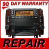 03 04 05 06 07 REPAIR YOUR CADILLAC CTS SRX OEM Radio 6 Disc Changer CD Player REPAIR 2003 2004 2005 2006 2007