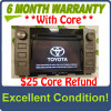 2015 - 2019 Toyota Tundra OEM HD Radio Receiver Touch Screen CD Player 510117