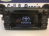 2014 2015 Toyota Rav4 GPS Navigation HD Radio Gracenote Bluetooth AM FM SD 100319