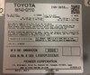 2012 2013 2014 Toyota Corolla OEM Radio CD Player Display Receiver