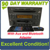 Nissan 350Z BOSE Radio Tape Stereo 6 Disc Changer MP3 CD Player CR160 ADDED AUX and BLUETOOTH ADAPTER