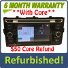 Refurbished 2015 - 2016 Toyota Prius C OEM Touch Screen Gracenote Navigation HD Radio Receiver