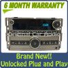 Chevrolet Chevy Malibu Radio AM FM MP3 6 CD Changer OEM