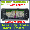 Refurbished 2007 - 2013 JEEP DODGE CHRYSLER MyGig RHB Navigation GPS Radio Stereo AM FM CD Player