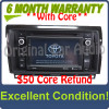 2013 - 2016 Toyota Sequoia Tundra OEM Radio Navigation Radio with Bezel