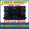 Re-manufactured 2007 - 2009 Ford MUSTANG OEM Radio AUX MP3 6 Disc CD Changer Sirius Satellite SHAKER 1000