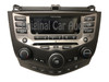 2004 - 2007 Honda Accord OEM 7BK2 6 CD Radio Dual Zone Climate Control Bezel FACEPLATE ONLY