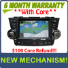 Remanufactured 2011 - 2013 TOYOTA Highlander OEM Factory JBL Navigation Radio XM MP3 CD Player