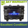 2015 - 2017 Hyundai Sonata AM FM XM MP3 Radio Receiver CD Player Display