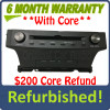 Refurbished 2015 - 2016 Lexus IS200T IS300 OEM Gracenote Navigation AM FM Single CD HD Radio Receiver