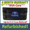 Refurbished 2013 Toyota Highlander OEM JBL Touchscreen APPS SAT HD Radio CD Player
