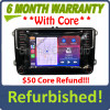 Refurbished 2016 - 2019 Volkswagen OEM GPS Navigation Sat Bluetooth HD Radio with Apple CarPlay and Android Auto Ready