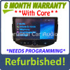 Refurbished 2015 - 2016 Chevrolet Trax AM FM Radio Receiver Touchscreen Display MyLink