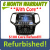 Refurbished 2018 - 2019 Jeep Grand Cherokee OEM AC Climate Control Radio Touchscreen
