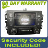 2017 - 2020 Jeep Compass OEM VP2 Uconnect 5.0 AM FM SAT Bluetooth Multi Media Radio Receiver