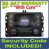 Refurbished 2017 2018 Jeep Compass OEM VP2 Audio Equipment  Display Radio Receiver