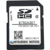 2014 - 2016 Mitsubishi Outlander Sport Lancer Ralliart OEM Navigation SD CARD 8750A387