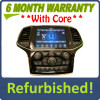 Refurbished 2019 - 2022 Jeep GRAND CHEROKEE 8.4" Nav Screen Climate Control Panel Uconnect