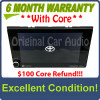 2022 - 2024 Toyota Tundra OEM Nav Radio Receiver Apple Carplay Multi Media Display Screen