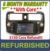 2014 - 2018 Toyota 4Runner OEM JBL Gracenote GPS Navigation Multimedia Bluetooth HD Radio Receiver