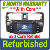 2014 - 2018 Toyota 4Runner OEM JBL Gracenote GPS Navigation Multimedia Bluetooth HD Radio Receiver