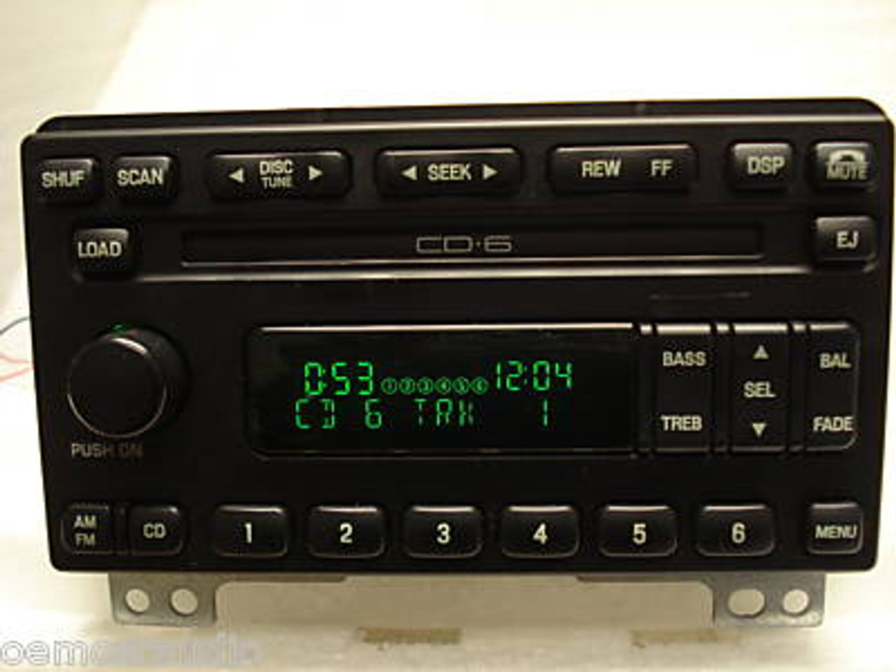 2004 2005 2006 Ford Expedition Radio and 6 Disc CD Changer 04 05 06