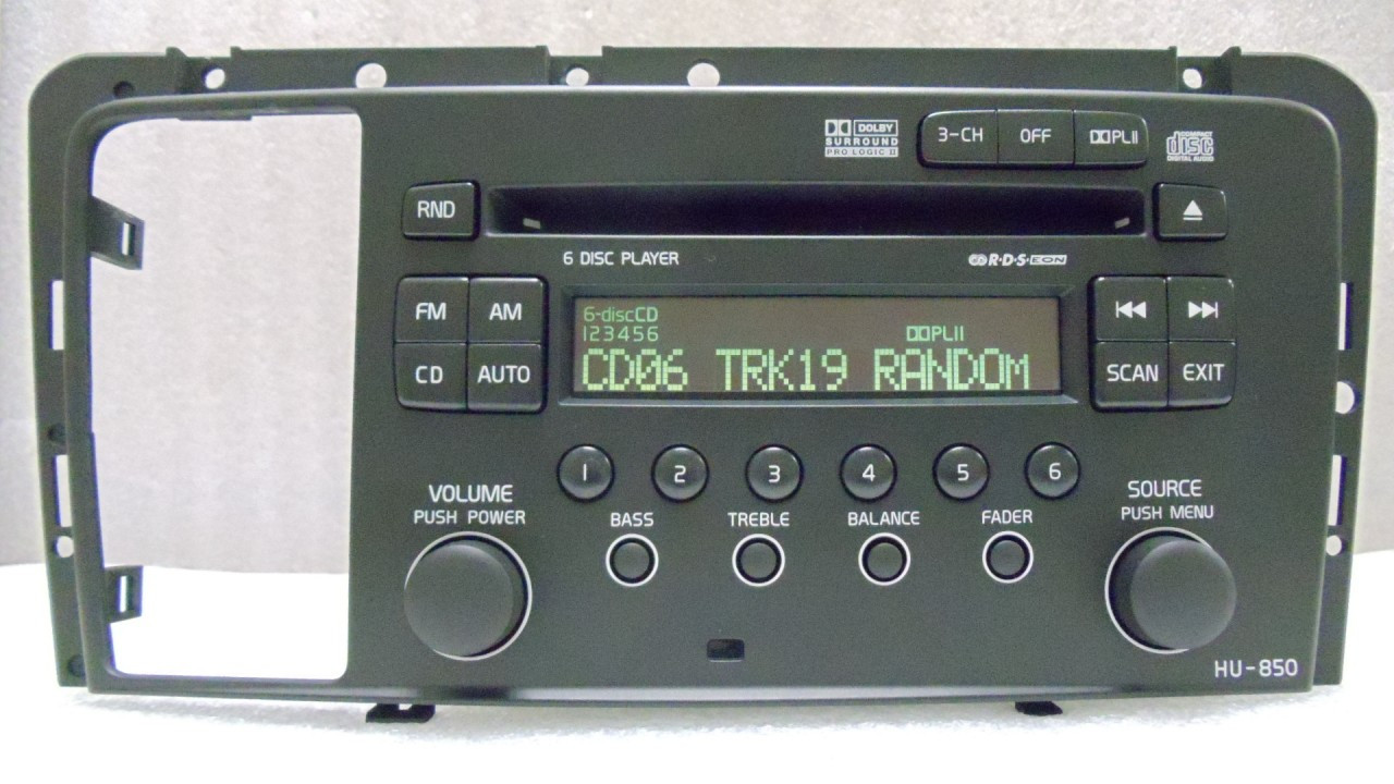 V70 HU-850 V70・SB）by player S60 | CD Volvo for 0 Adapter and AUX 