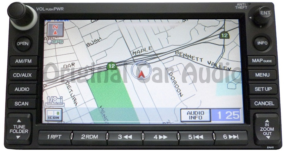 ホンダ　ナビ Honda Insight CR-Z Radio NAVI GPS Disc CD Changer 2AH1 - CD4Car