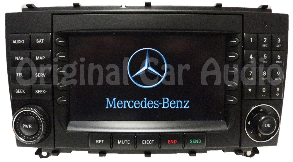 2005 2006 2007 2008 2009 Mercedes-Benz CLK Class OEM Comand