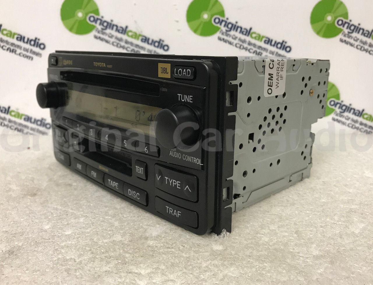 A56837 03 Toyota Rav4 4Runner RDS Radio Tape 6 CD Changer A56837 03 Toyota Rav4 4Runner RDS Radio Tape 6 CD Changer