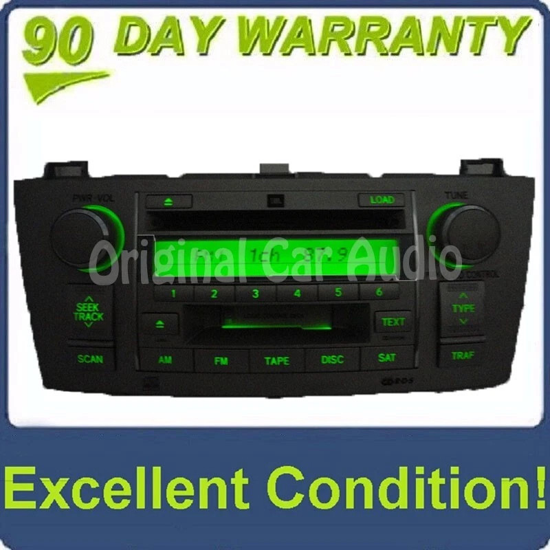 A56831 Toyota Solara Satellite Radio 6 Disc Changer CD Player
