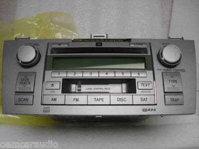 A56831 Toyota Solara Satellite Radio 6 Disc Changer CD Player
