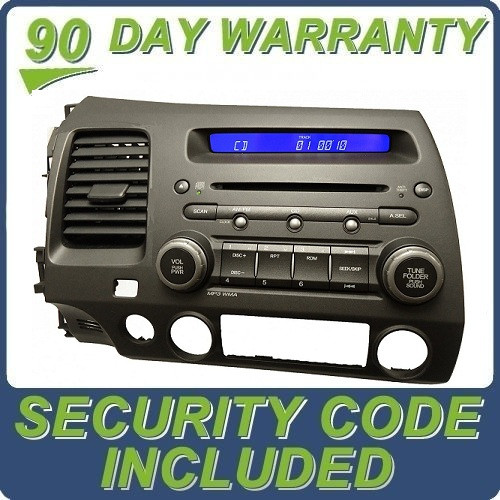 2006 07 08 2011 Honda Civic Radio 