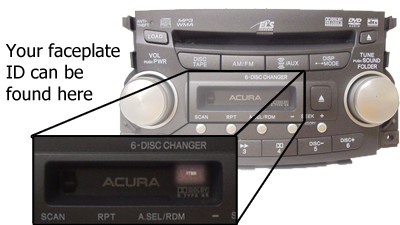 Acura TL Stereo Cassette 6 CD Player Repair Only 04 05 06 07 08