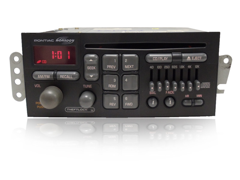 monsoon stereo system pontiac