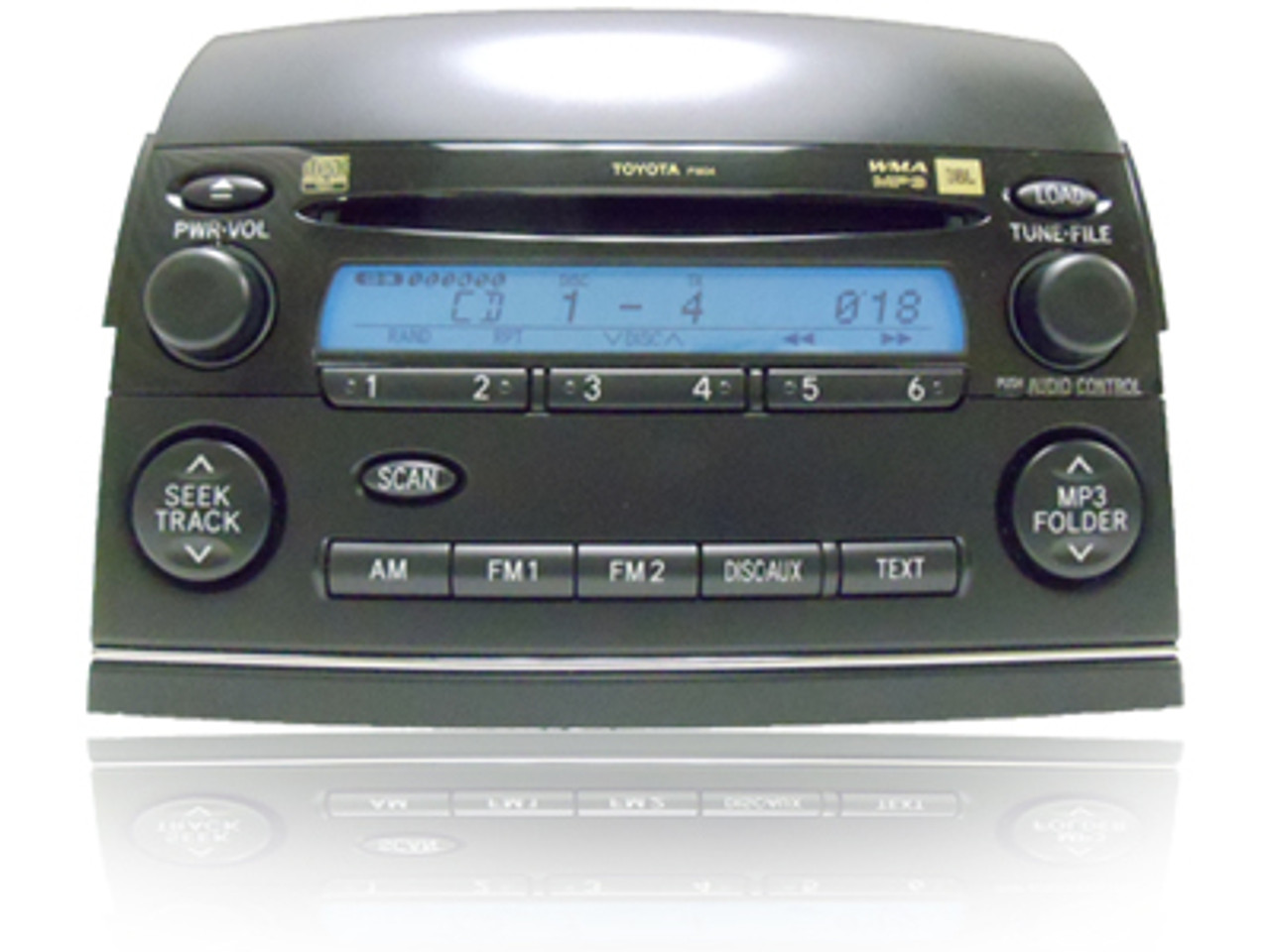 2004 Toyota Sienna JBL MP3 6 CD Changer