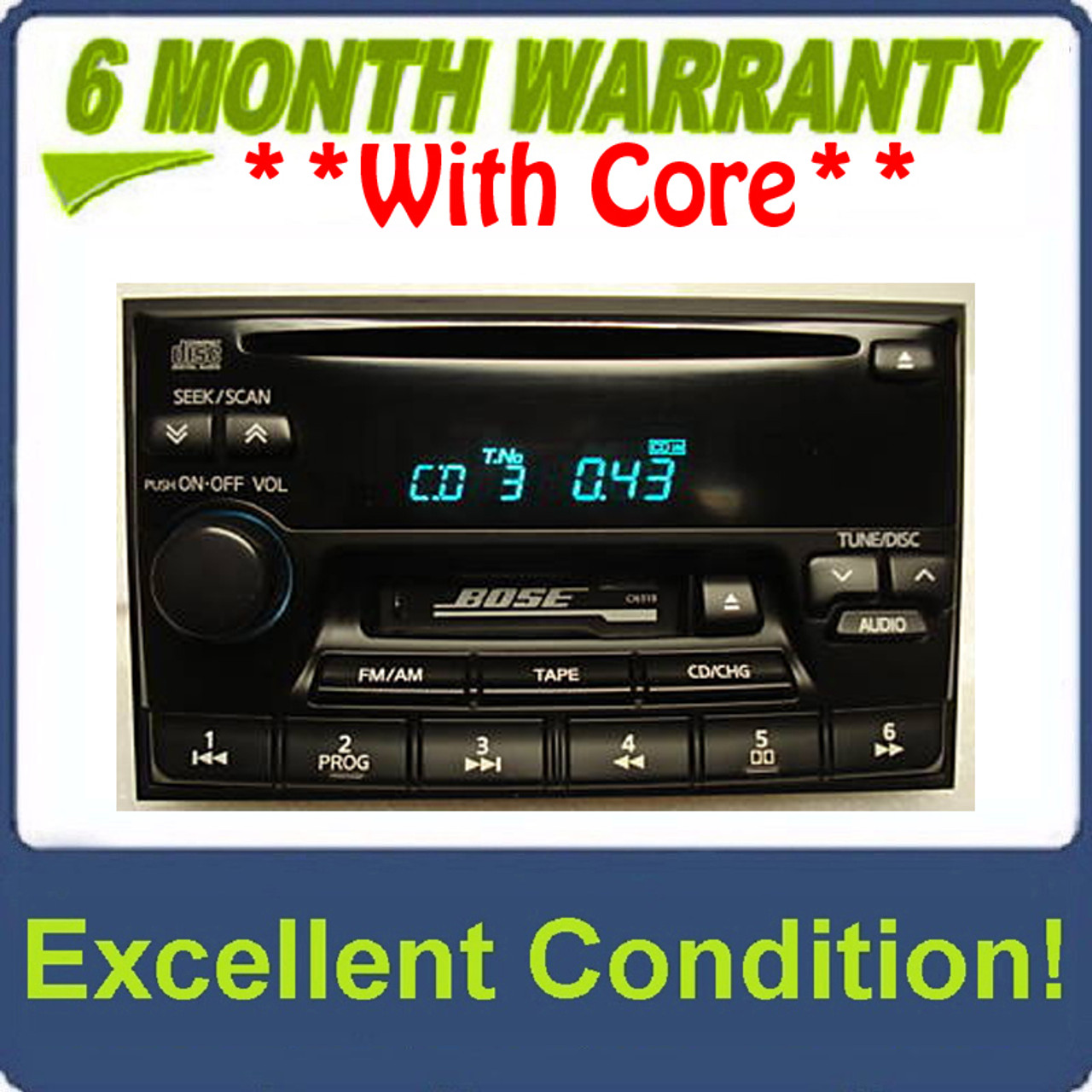 1997 infiniti i30 bose stereo