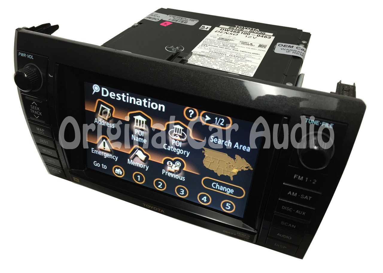 E7013 2007 2009 Toyota Tundra Sequoia GPS Radio MP3 Player